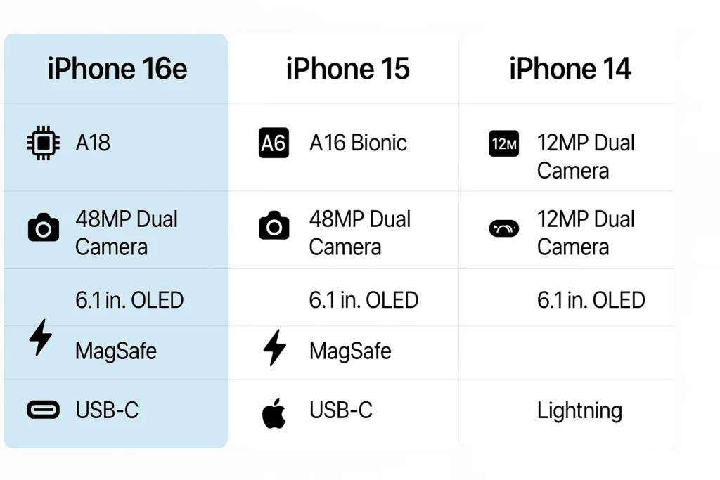 iPhone 16e