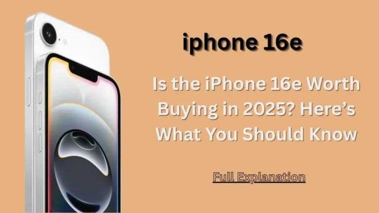 Why Is the iPhone 16e So Affordable?
